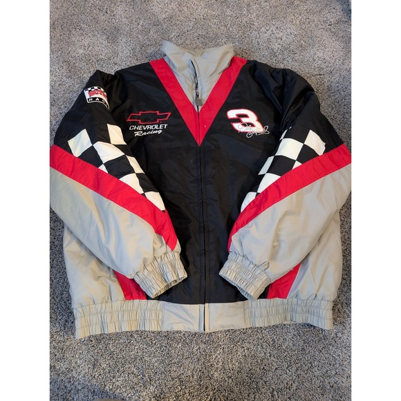 Nutmeg Other - Vintage Nutmeg Dale Earnhardt Chevrolet Racing Jacket Men‎ Large Intimidator 3